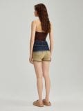 Jeasowe spódnico-spodenki z efektem sprania - indigo jeans - HOUSE - small3