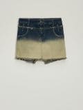 Jeasowe spódnico-spodenki z efektem sprania - indigo jeans - HOUSE - small4