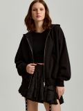 Hanorac cu fermoar lung - negru - HOUSE - small1