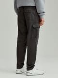Jogger pantalone sa džepovima cargo - tamno siva - HOUSE - small3