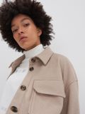 LADIES` SHIRT - ciemnobrązowy - HOUSE - small1