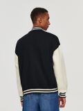 Luźna bluza bomber college czarna - czarny - HOUSE - small3