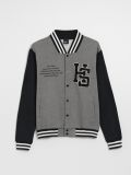 Φούτερ bomber - μεσαιο γκρι - HOUSE - small4