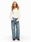 Wide leg farmerke - plavi džins - HOUSE - small2