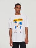 Majica sa printom Beavis and Butt-Head - belo - HOUSE - small1