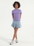 Camiseta de cuello alto básica - violeta - HOUSE - small4