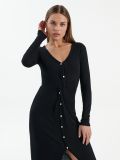 Rochie midi - negru - HOUSE - small5