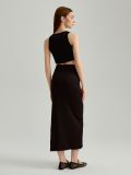 Midi sijonas - juoda - HOUSE - small3