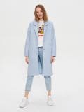 Модельне пальто oversize - блакитний - HOUSE - small4