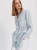 LADIES` SHIRT - svetlo modra - HOUSE - small1