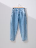 Denimowe spodnie slouchy - niebieski - HOUSE - small5