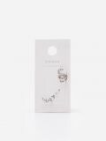 EARRINGS - srebrna - HOUSE - small1