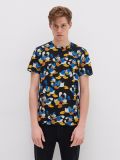 Koszulka z nadrukiem Donald Duck - czarny - HOUSE - small1
