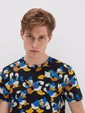 Koszulka z nadrukiem Donald Duck - czarny - HOUSE - small4
