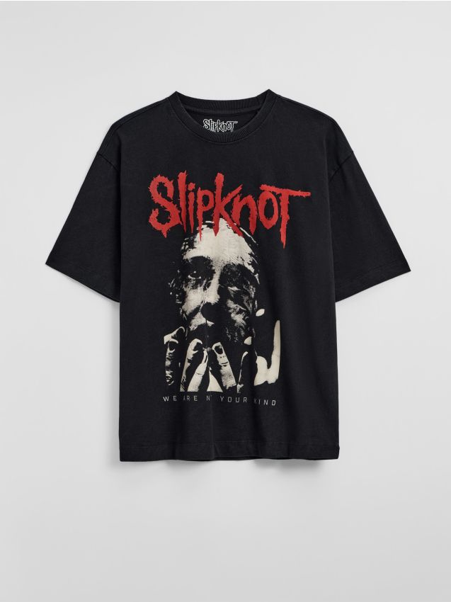 Футболка Slipknot Колір чорний - HOUSE - 148HP-99X