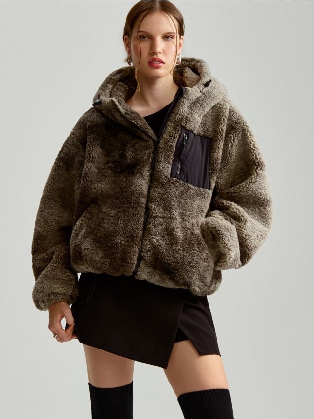 Μπουφάν teddy
