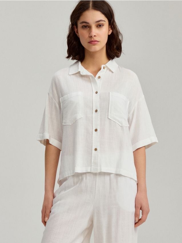 Ropa De Vestir Hombre RUMAOZIA Camiseta De Lino De Manga Larga