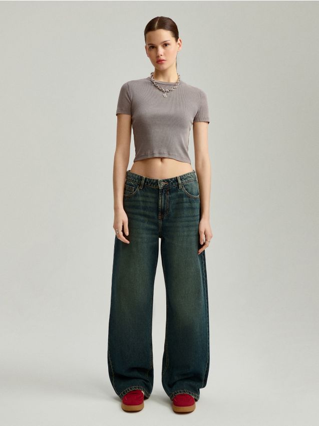 Τζιν straight fit