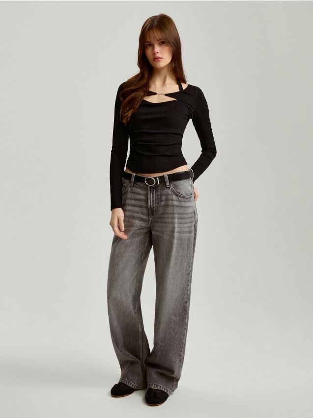 Τζιν straight fit