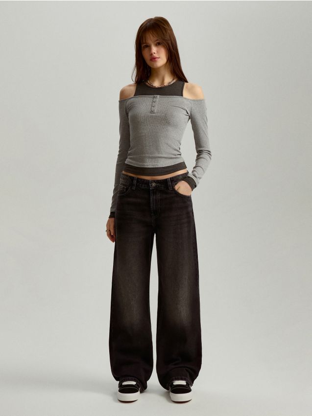 Τζιν straight fit