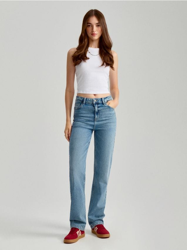 Τζιν straight fit