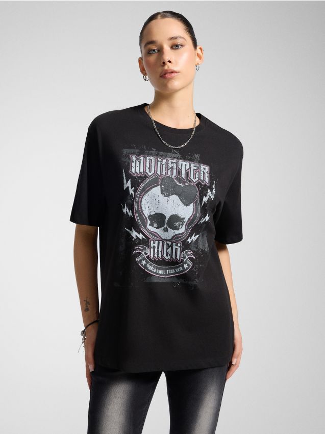 Тениска с принт Monster High