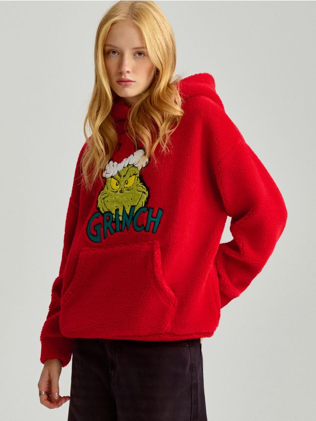 Φλις φούτερ Grinch