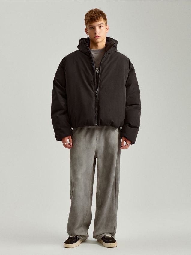 Стьобана зимова куртка Колір чорний - HOUSE - 434CC-99X