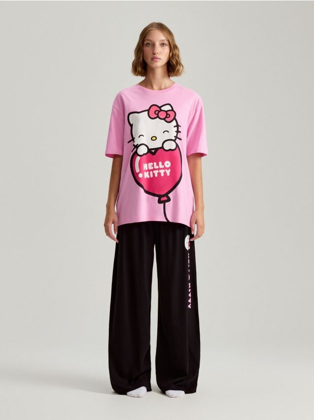 kitty311様 Pijama cu imprimeu Hello Kitty Culoare multicolor - HOUSE - 604BV-MLC