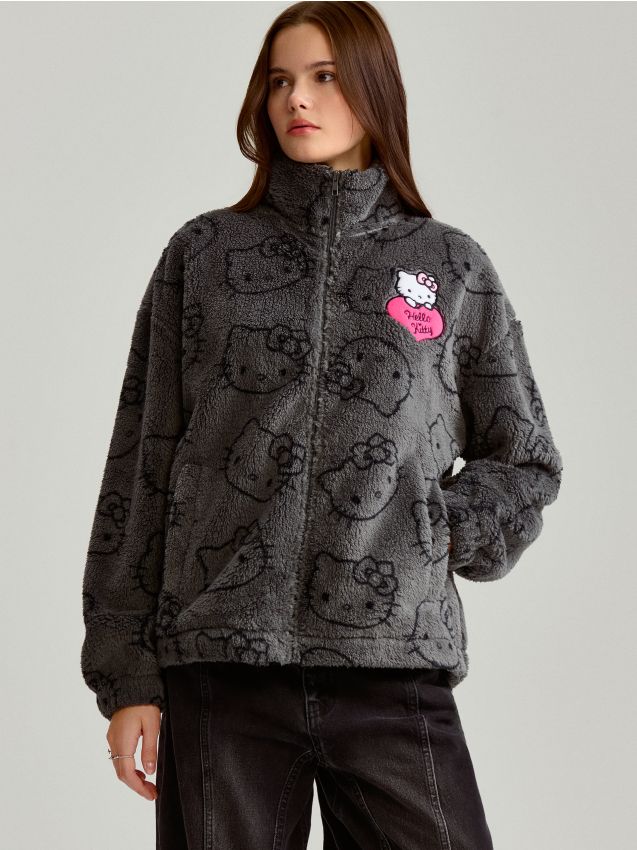 Φλις φούτερ Hello Kitty