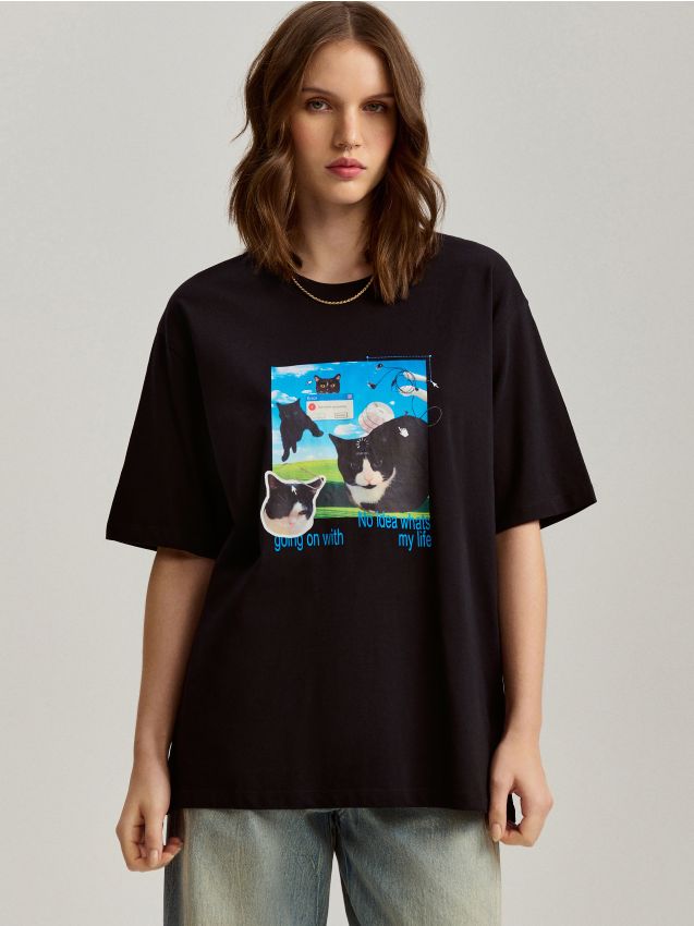 house on the hill カットソー HUIS in house］SUVIN COTTON5分袖タートルネックカットソー（ジェラー
