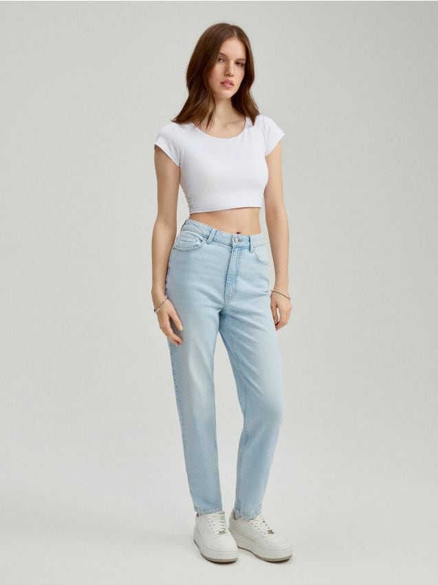 Τζιν mom fit