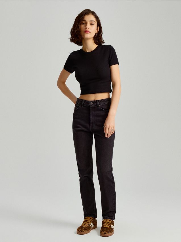 Τζιν mom fit