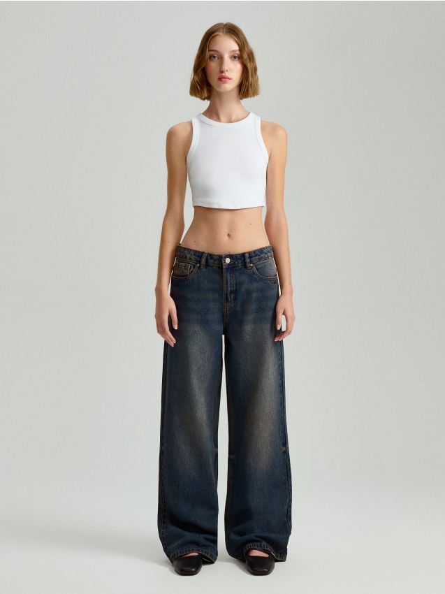 Τζιν wide leg