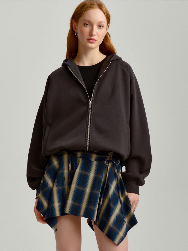 Φούτερ ζακέτα με κουκούλα