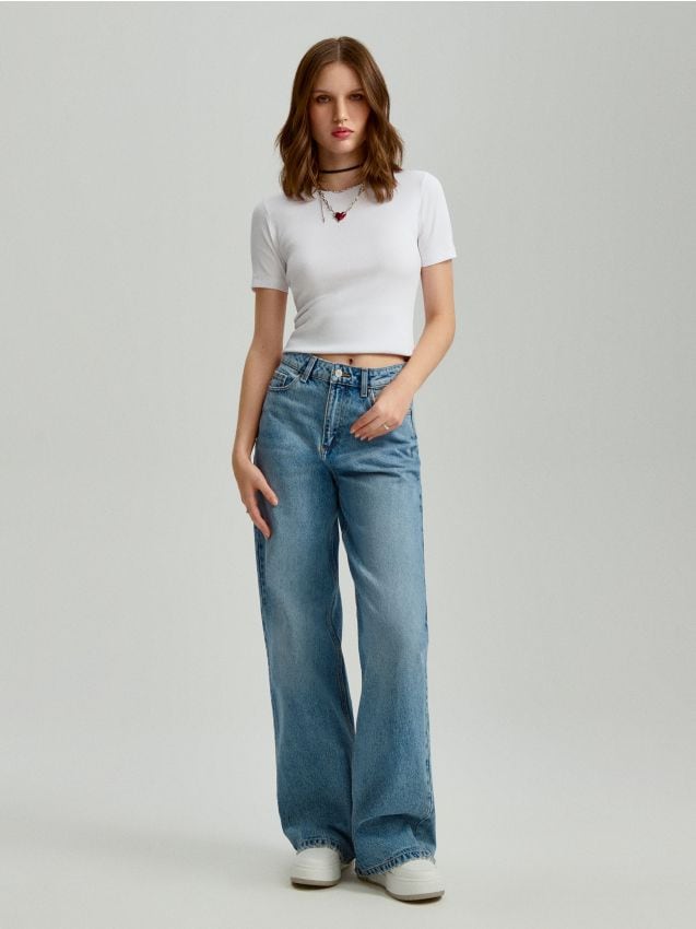 Τζιν wide leg