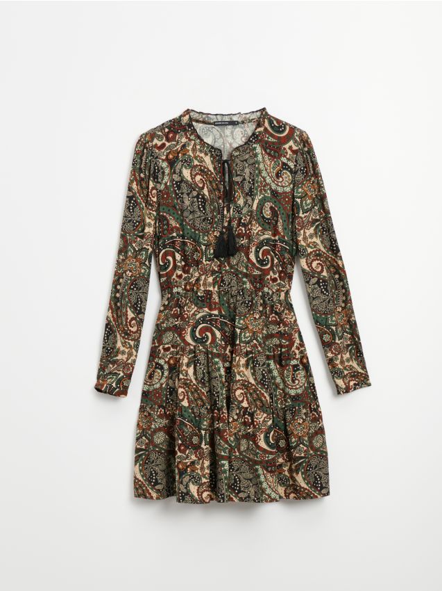 Rochie din viscoză - multicolor - HOUSE